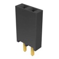 SSQ-102-01-G-S - CONN RCPT 2POS 0.1 GOLD PCB