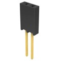 SSQ-102-03-G-S - CONN RCPT 2POS 0.1 GOLD PCB