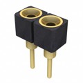 SS-102-G-2 - CONN RCPT 2POS 0.1 GOLD PCB