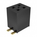 FLE-102-01-GF-DV-TR - CONN RCPT 4POS 0.05 GOLD SMD