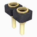 SL-102-G-12 - CONN RCPT 2POS 0.1 GOLD PCB