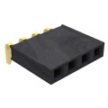 SSW-104-02-G-S-RA - CONN RCPT 4POS 0.1 GOLD PCB R/A