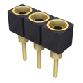 SS-103-G-2 - CONN RCPT 3POS 0.1 GOLD PCB