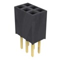 SSW-103-02-G-D - CONN RCPT 6POS 0.1 GOLD PCB