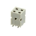 89898-302ALF - CONN RCPT 4POS 0.1 GOLD SMD