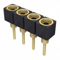 SS-104-G-2 - CONN RCPT 4POS 0.1 GOLD PCB