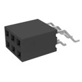 M20-7920342R - CONN RCPT 6POS 0.1 GOLD SMD R/A