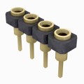SL-104-G-11 - CONN RCPT 4POS 0.1 GOLD PCB