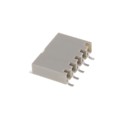 71607-305ALF - CONN RCPT 5POS 0.1 GOLD SMD R/A