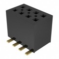FLE-104-01-G-DV - CONN RCPT 8POS 0.05 GOLD SMD