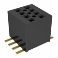 CLE-104-01-F-DV - CONN RCPT 8POS 0.031 GOLD SMD