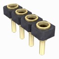 SL-104-G-12 - CONN RCPT 4POS 0.1 GOLD PCB