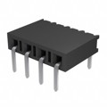 BCS-104-T-S-HE - CONN RCPT 4POS 0.1 TIN PCB R/A