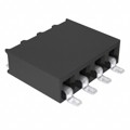 SSM-104-SM-SH-TR - CONN RCPT 4POS 0.1 GOLD SMD R/A
