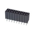 929852-01-09-RA - CONN RCPT 18POS 0.1 GOLD PCB