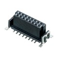 M55-6001642R - CONN RCPT 16POS 0.05 GOLD SMD
