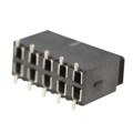 963210-2000-AR-PR - CONN RCPT 10POS 0.1 GOLD SMD