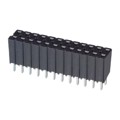 929852-01-12-RA - CONN RCPT 24POS 0.1 GOLD PCB
