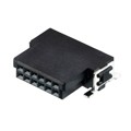 M55-6101242R - CONN RCPT 12P 0.05 GOLD SMD R/A