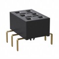 HLE-103-02-G-DV-PE-BE-LC - CONN RCPT 6POS 0.1 GOLD PCB