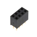 FR20205VBDN - RECEPTACLE, THR, DUAL ROW, .100"