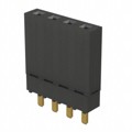 ESW-104-12-G-S - CONN SOCKET 4POS 0.1 GOLD PCB