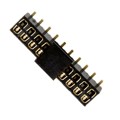 153220-2020-RB-WC - CONN RCPT 20POS 0.079 GOLD SMD