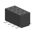 0873400696 - CONN RCPT 6POS 0.079 GOLD SMD