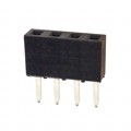 25630401RP2 - CONN RCPT 4POS 0.079 GOLD PCB