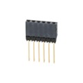 ESQ-106-14-G-S - CONN SOCKET 6POS 0.1 GOLD PCB