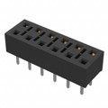 HLE-106-02-S-DV-TE - CONN RCPT 12POS 0.1 GOLD PCB