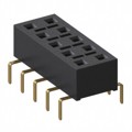 HLE-105-02-G-DV-PE - CONN RCPT 10POS 0.1 GOLD PCB