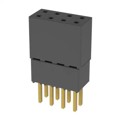 ESQ-104-23-G-D - CONN SOCKET 8POS 0.1 GOLD PCB