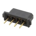 M80-8400445 - CONN RCPT 4POS 0.079 GOLD PCB