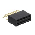 SMH-105-02-G-D - CONN RCPT 10POS 0.1 GOLD SMD R/A