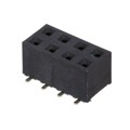 RS2BE-08-G-SMT - RECEPTACLE STRIP 8P 2.54MM PITCH