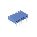 89882-305LF - CONN RCPT 5POS 0.1 GOLD PCB R/A