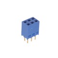 76314-103LF - CONN RCPT 6POS 0.1 GOLD PCB