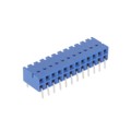 89883-312LF - CONN RCPT 24POS 0.1 GOLD PCB R/A