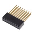 SSQ-108-04-G-D - CONN RCPT 16POS 0.1 GOLD PCB