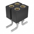 833-87-004-30-001101 - CONN SOCKET 4POS 0.079 GOLD SMD