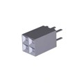 535542-2 - CONN RCPT 4POS 0.1 GOLD PCB