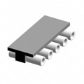 8FM-78-0005-02-146191 - CONN SOCKET 5P 0.1 GOLD SMD R/A