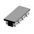 8FM-78-0004-02-278191 - CONN SOCKET 4P 0.1 GOLD SMD R/A