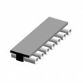 8FM-78-0007-02-146191 - CONN SOCKET 7P 0.1 GOLD SMD R/A