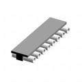 8FM-78-0008-02-146191 - CONN SOCKET 8P 0.1 GOLD SMD R/A