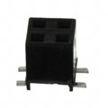 150204-2000-RB - CONN RCPT 4POS 0.079 GOLD SMD