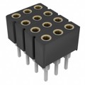 805-87-012-10-132101 - CONN SOCKET 12POS 0.1 GOLD PCB
