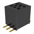 CLE-103-01-G-DV - CONN RCPT 6POS 0.031 GOLD SMD