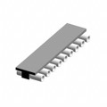 8FM-38-0009-02-146 - CONN SOCKET 9P 0.1 GOLD SMD R/A